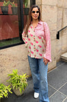 Desi Shirt- White Lotus Shirt