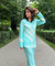 SEHAJ- Cyan Blue Co-ord Set