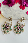 MORNI Meenakari Dangling Earrings