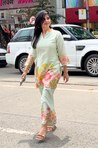 SEHAJ- Mint Green Floral Printed Co-ord Set