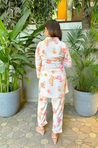 Soft Pink Floral Printed Co-ord set