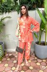 OH MY CO-ORD!!  Vivid Orange  Co-ord Set