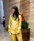 SEHAJ-Pineapple Yellow Co-ord Set