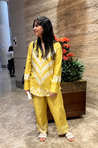 SEHAJ-Pineapple Yellow Co-ord Set