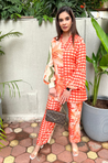OH MY CO-ORD!!  Vivid Orange  Co-ord Set