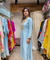 PHULJARI - Pastel Blue Two Piece Set