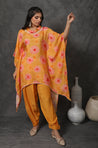 MASAKALI- Mikado Yellow Two Piece Kaftan Set