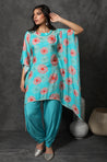 MASAKALI- Sky Blue Two Piece Kaftan Set