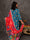 GEET - Celadon Blue Three Piece Suit Set  With Printed Dupatta