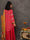 GEET- Cerise Pink Three Piece Suit Set With Printed Dupatta