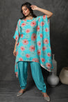 MASAKALI- Sky Blue Two Piece Kaftan Set