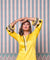Jhoom-Sun Yellow Embroidered Two Piece Set
