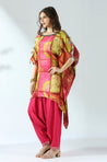 Multicolor Kaftan Two piece Set