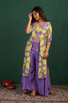 MASAKALI - Purple and Green Three Piece Set