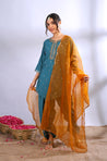 ROOH - Teal Three Piece Suit Set