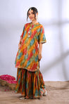 ROOH- Multicolor Printed Two Piece Garara Set