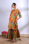 ROOH- Multicolor Printed Two Piece Garara Set