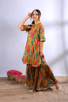 ROOH- Multicolor Printed Two Piece Garara Set