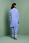ZAHA - Lilac Embroidered Two Piece Set