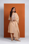 HOOR - Beige Three Piece Suit Set