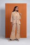 HOOR - Indo Beige Boho Blazer Set