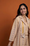 HOOR - Indo Beige Boho Blazer Set