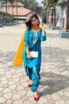ROOH - Teal Three Piece Suit Set