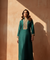 PHULJARI -Bottle Green  Two Piece Set