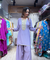 FITOOR -Lavender Short Kurta With Cowl Pant