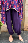 Mizaaj-Purple Shirt Kaftan and Pant Set ( Pre-Order)