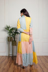 Tropical Sunshine Jacket With Dhoti Jumpsuit