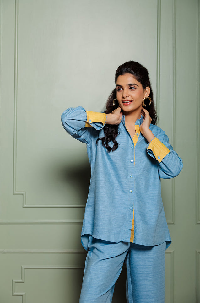 OH MY CO-ORD!! - Powder Blue Co-ord Set