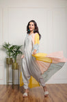 Tropical Sunshine Jacket With Dhoti Jumpsuit