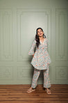 OH MY CO-ORD!! - Floral Printed Blue Co-ord Set