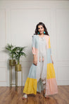 Tropical Sunshine Jacket With Dhoti Jumpsuit