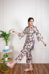 OH MY CO-ORD!! Grey Floral Printed Co-ord Set