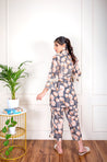 OH MY CO-ORD!! Grey Floral Printed Co-ord Set