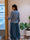MATARGASHTHI - Blue Mirror Jacket with Turkey Skirt