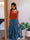 MATARGASHTHI - Blue Mirror Jacket with Turkey Skirt