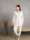 Kudi with a Swag!! - Lucknowi Kurta with Tulip Pants 2.0- OFF WHITE