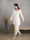 Kudi with a Swag!! - Lucknowi Kurta with Tulip Pants 2.0- OFF WHITE