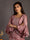 Go Bandhani !!! Rosewood Bandhani Kurta with Dhoti Pants