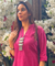 Rozana-Beetroot  Double Pocket Two Piece Set