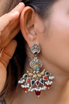 ZOYA Multicolor Ethnic Earrings