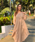 REZAAR- Beige Cowl Dress