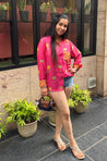 Desi Shirt- Pink Lotus Shirt