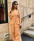 Rozana - Amber Stripe Waistcoat & Balloon Pant Co-Ord Set
