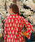 MAERI-Red Printed shirt
