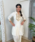 NOORANI-Cream Two Piece Patiala Set