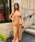 Rozana - Amber Stripe Waistcoat & Balloon Pant Co-Ord Set